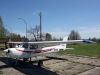 Rzeszów Jasionka. Cessna 152. SP-WBW. Właściciel: firma Air-Res. Kwiecień 2012.