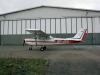 Świdnik. Cessna 172 Skyhawk. SP-AKU. Właściciel: ośrodek szkolenia Exin. Listopad 2012.