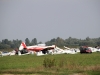 Stalowa Wola Turbia. Zlin 526F. SP-EME. Właściciel: Aeroklub Stalowowolski. Sierpień 2012.